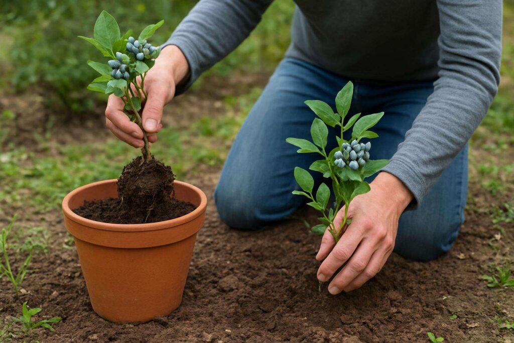 Borówka amerykańska do donicy czy do gruntu – co wybrać?