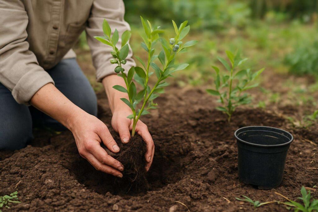 Ile sadzonek borówki kupić do ogrodu? Planowanie nasadzeń