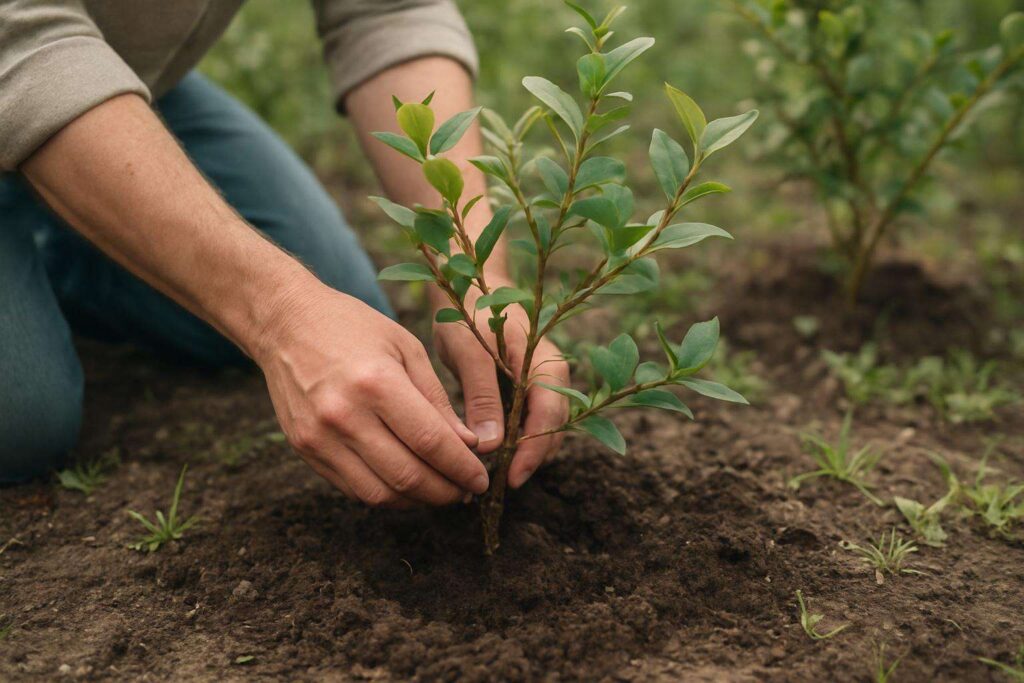 Czy borówka amerykańska wymaga przesadzania?