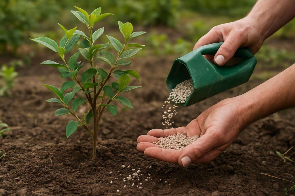 Czym nawozić borówkę amerykańską – nawozy mineralne i organiczne